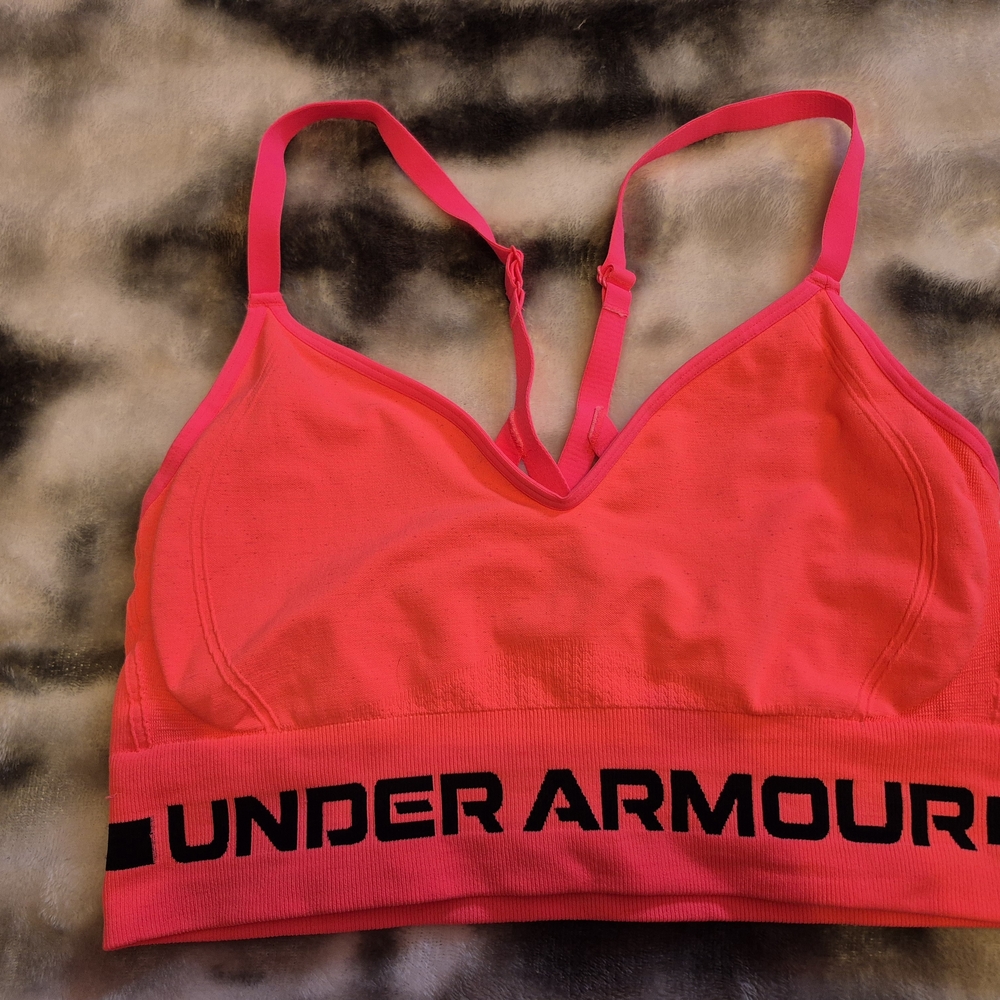 Under Armour Women's Pink Sports Bra